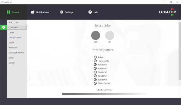 The Luxafor Colorblind Flag is designed with a monochrome color scheme, making it easy for individuals with color vision deficiencies to use and understand