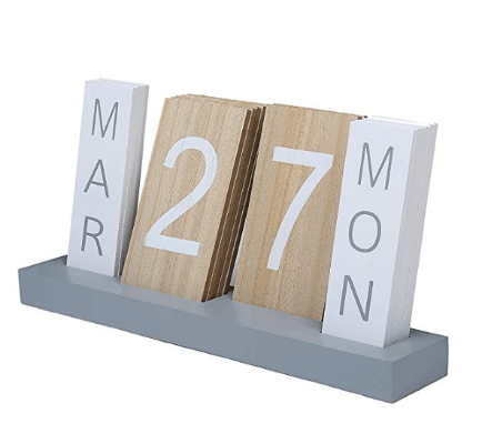 Wooden calendar Luxafor